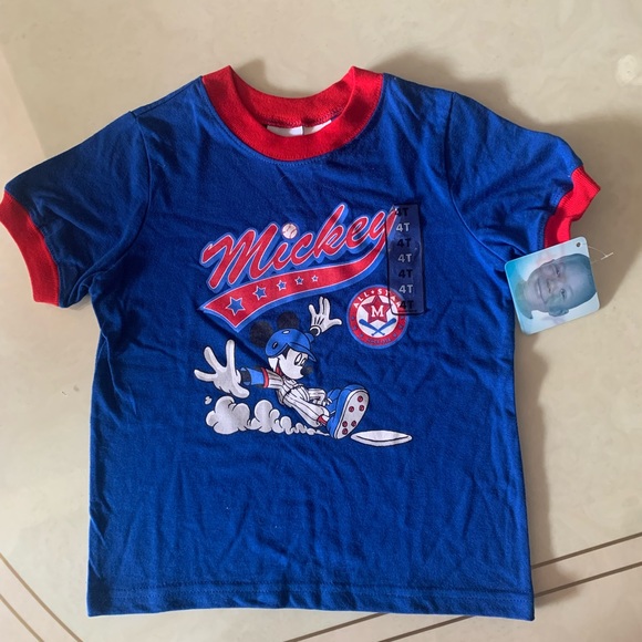 Disney Kids Mickey Mouse T-Shirt - Picture 7 of 13